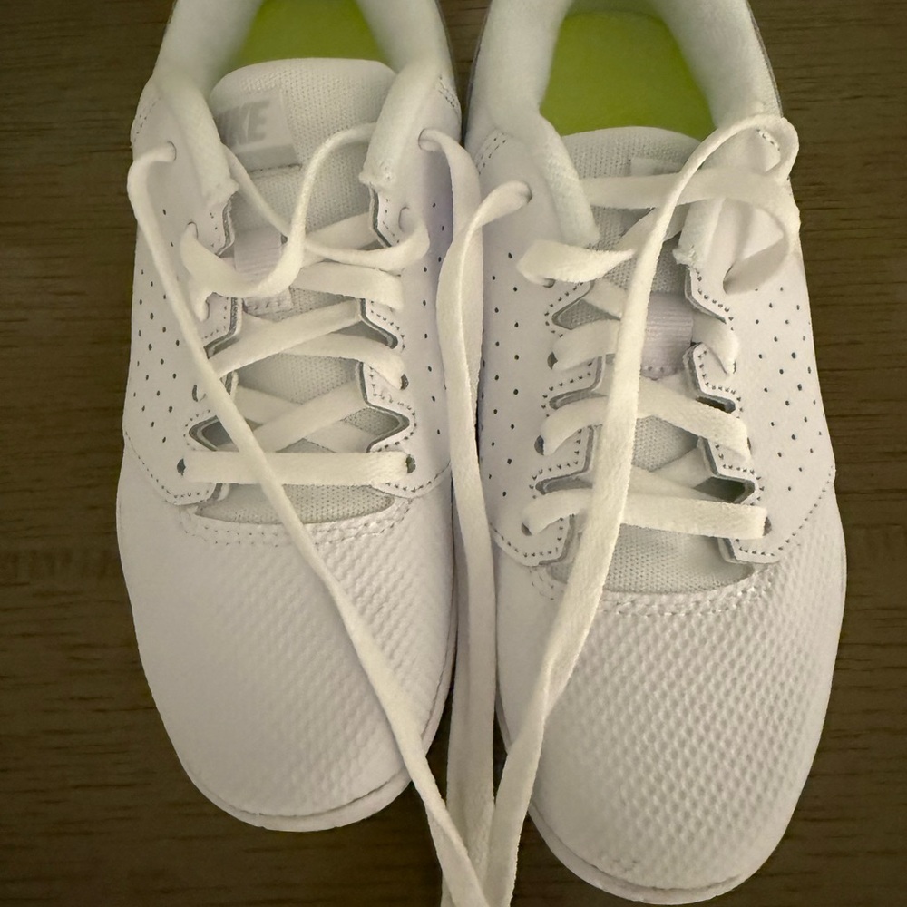 Nike White Girls Cheer Sneakers